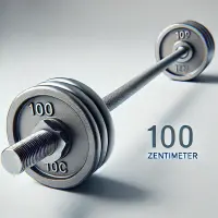 Hantelstange 100cm